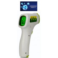 Termômetro Digital de Testa Infravermelho LCD Portátil - Covid